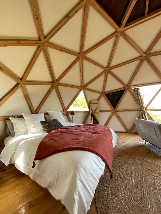Dome Insolite Cedre Jacuzzi Et Petits Dejeuners Inclus Lagraulet-du-Gers Exterior photo