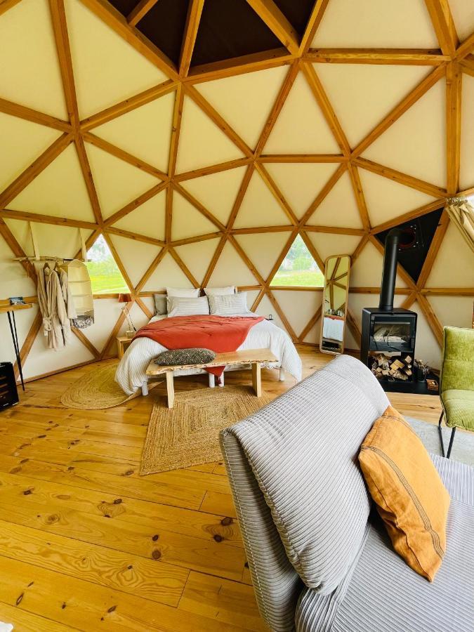 Dome Insolite Cedre Jacuzzi Et Petits Dejeuners Inclus Lagraulet-du-Gers Exterior photo